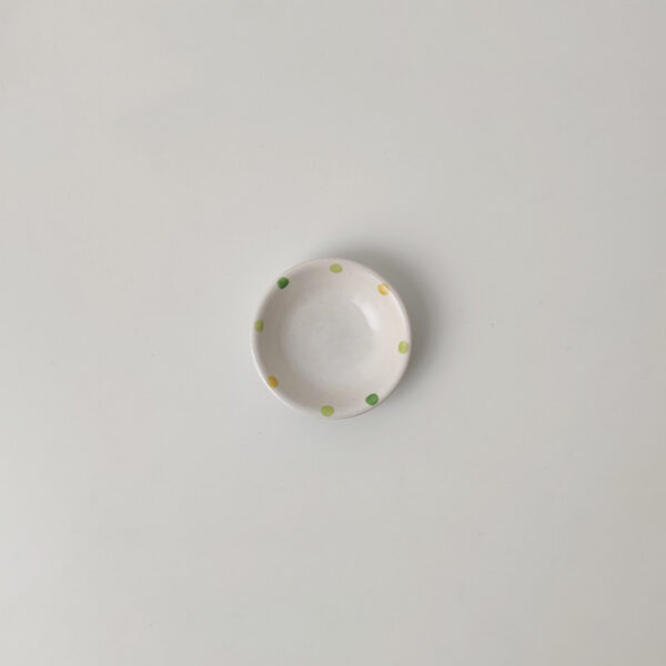 03fe621c-162e-4719-a665-eb28c2b55975.jpg Dot Ceramic Plate Set Small Breakfast Plate Dessert Plate Flavor Plate Oval Plate