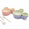 1376526264080.png Wheat Straw, Children's Bowl, Cartoon, Wheat Chopsticks, Fork Spoon, Fruit Dish, Mickey's Bowl, Lovely Gift Set