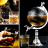 Novelty Globe Wine Decanters Drink Dispenser For Alcohol 1.5L Drinking Game Beer Liquor Dispenser Strainers Bar Accessories New