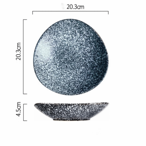 1617000886620.png Fillet Plate Creative Plate Kimchi Plate Dim Sum Plate