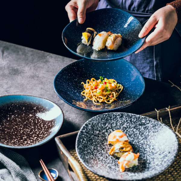 1617000913524.jpg Fillet Plate Creative Plate Kimchi Plate Dim Sum Plate