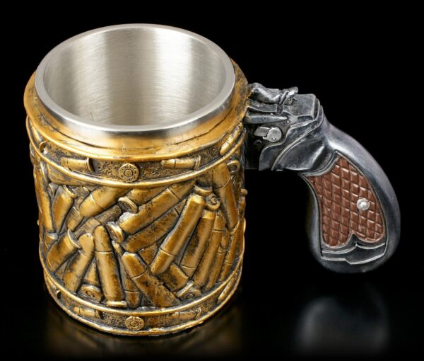 1618303350201.jpg Bullet Stainless Steel Cup Personalized Pistol Style Beer Cup