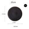1618544424378.jpg Black crystal large plate ceramic plate home dessert plate round flat plate