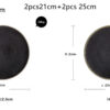 1b916d0b-7c77-4c8a-8bad-c61280466b8d.jpg Black crystal large plate ceramic plate home dessert plate round flat plate