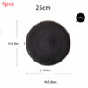 2729e853-9b48-497f-a60b-3a5ef8106b18.png Black crystal large plate ceramic plate home dessert plate round flat plate