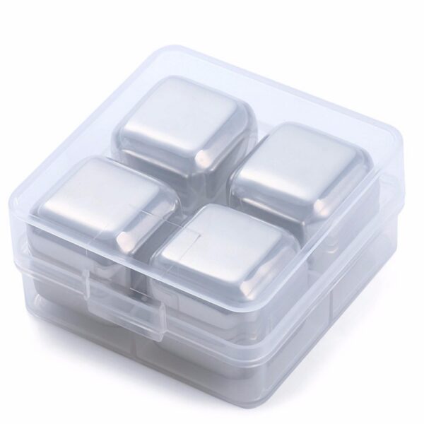 4157606188000.jpg Ice Cubes Set Herbruikbare Chilling Stones Voor Whiskey Cooling Cube Koelen Rots Party Bar Tool