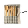 Portable Bamboo Tableware 6-Piece Set