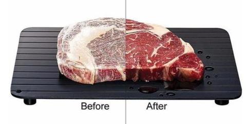 489182139939.jpg Fast Defrosting Tray Thaw Kitchen Quick Aluminum Thaw Plate