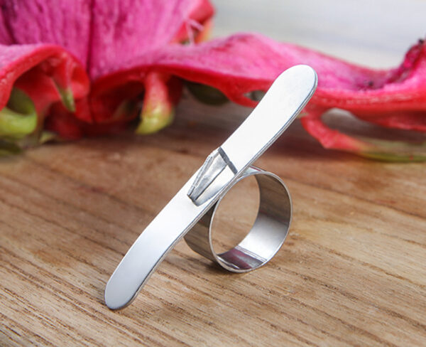 493772670667.jpg Stainless Steel Peeler Ring Kitchen Gadgets