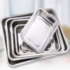 56b8b1dc-163d-4fc6-95a3-51d49eb02c1f.jpg Stainless Steel Storage Trays Square Plate Thickening Pans Rectangular Tray Barbecue Deep Rice Dishes Bbq Kitchen Accessories
