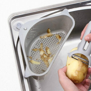 6790004477796.jpg Kitchen Sink Multi-function Triangle Storage Rack Multi-purpose Dishwashing Sponge Drain Rack Storage Rack