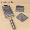 802897604146.jpg Stainless Steel Grater, Vegetable And Fruit Slicer, Peeler