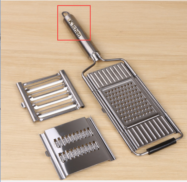 965723634118.png Stainless Steel Grater, Vegetable And Fruit Slicer, Peeler