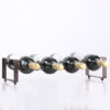 Stackable Wine Bracket Ornaments Wine Bottle Rack Wine Cabinet Wine Display Shelf Fashion