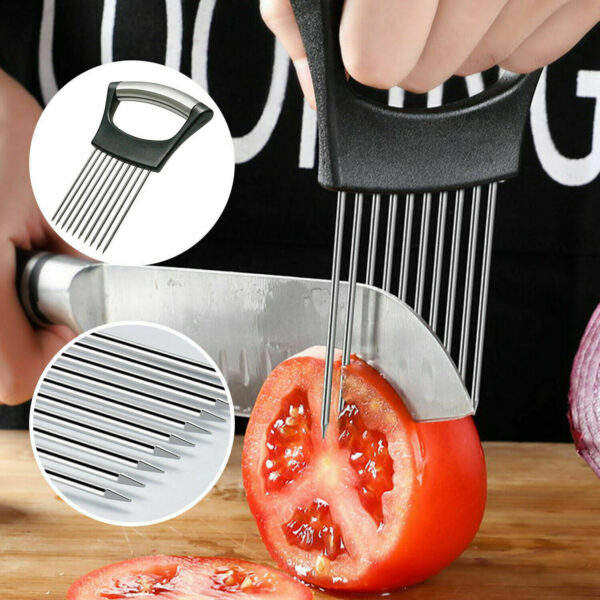 b1ef3dc7-e251-4ec1-8dda-709878b034ff.jpg Food Slice Assistant - Stainless Steel Onion Holder Slicer Tomato Cutter NonSlip
