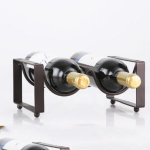f0962b9e-c9ba-4978-a40f-b13cbf25e74a.jpg Stackable Wine Bracket Ornaments Wine Bottle Rack Wine Cabinet Wine Display Shelf Fashion